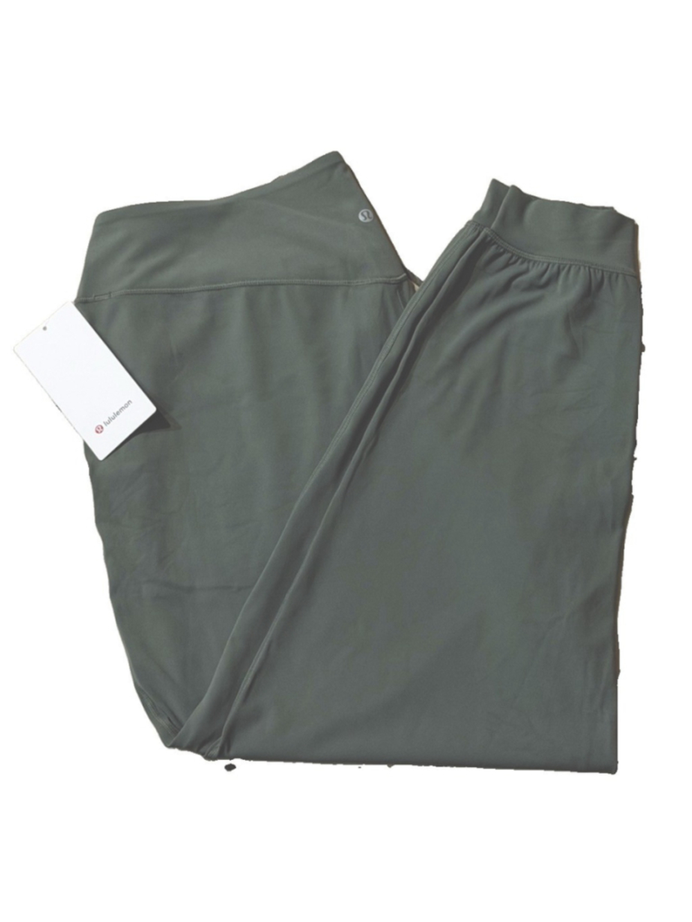 LULULEMON ALIGN HIGH RISE JOGGER REGULAR 28.5”WILLOW LEAF COLOR SIZE 14